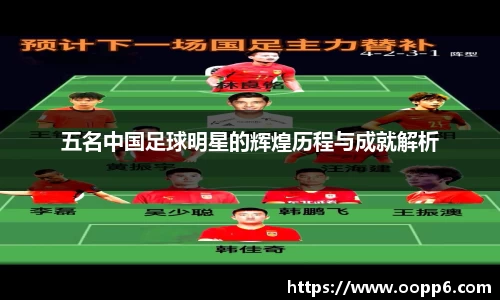 五名中国足球明星的辉煌历程与成就解析